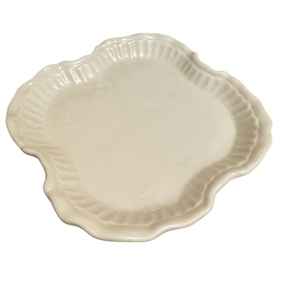 VINTAGE MAGNOLIA child’s tea set miniature collectible Grn Cream 10 piece EUC - Picture 8 of 15